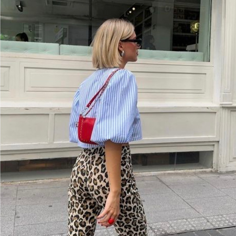 Alice + Olivia Leopard High Rise Skinny Jeans ✨🐆 - Picture 4 of 6